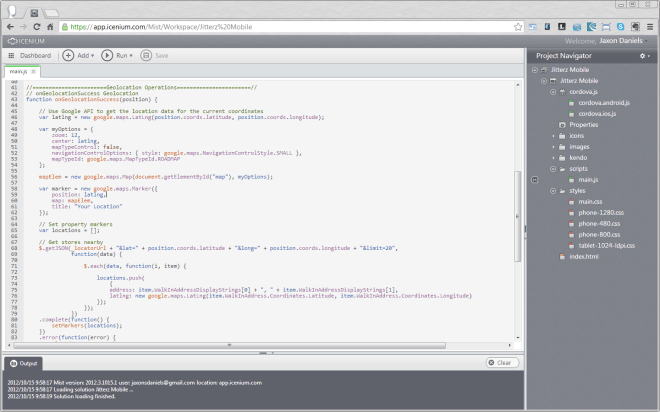 Mist-Code-Editor Mist Code Editor