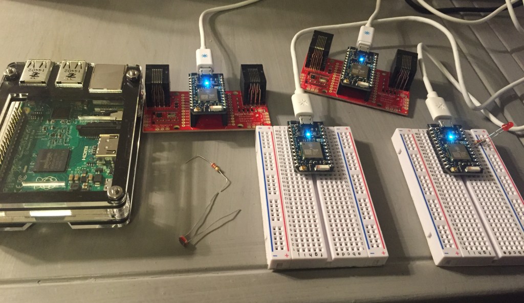 Using Particle Photon with Johnny Five and&nbsp;VoodooSpark