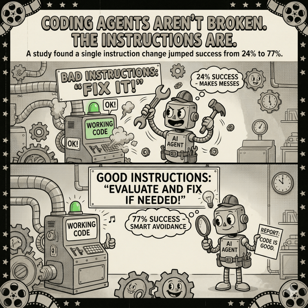 Coding Agents Aren’t Broken. The Instructions&nbsp;Are.